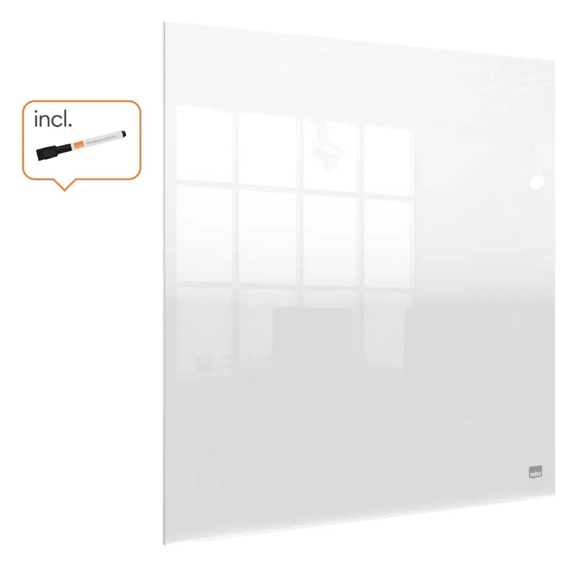 Nobo Transparent Acrylic Mini Whiteboard Desktop or Wall Mounted, view 12