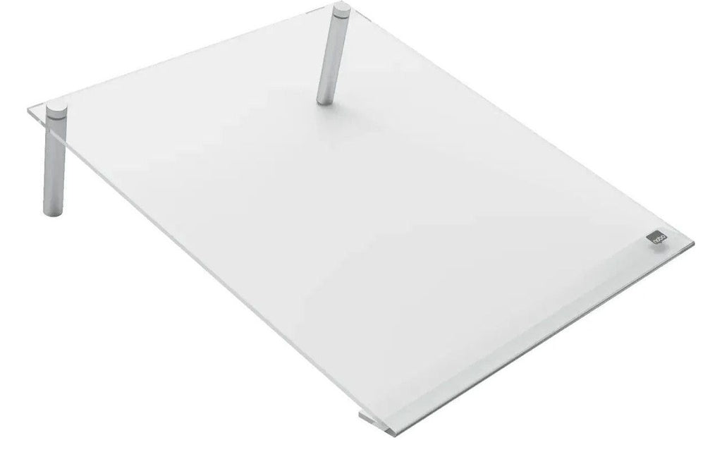 Nobo Transparent Acrylic Mini Whiteboard Slanted Desktop Writing Pad A4