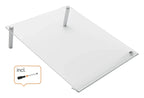 Nobo Transparent Acrylic Mini Whiteboard Slanted Desktop Writing Pad A4, view 5