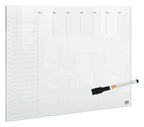 Nobo Transparent Acrylic Mini Whiteboard Weekly Planner Desktop or Wall Mounted, view 8