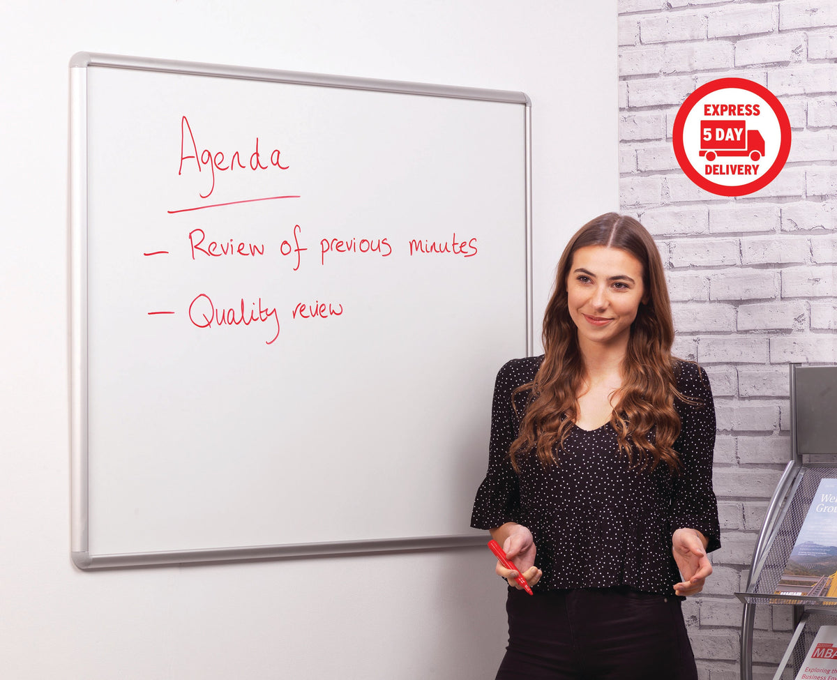 Non-Magnetic SmartShield Whiteboard in Aluminium