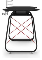 Oblivion Gaming Desk Carbon Fibre Effect Top, view 4
