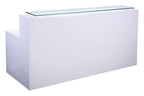 OFI White Gloss Reception Counter