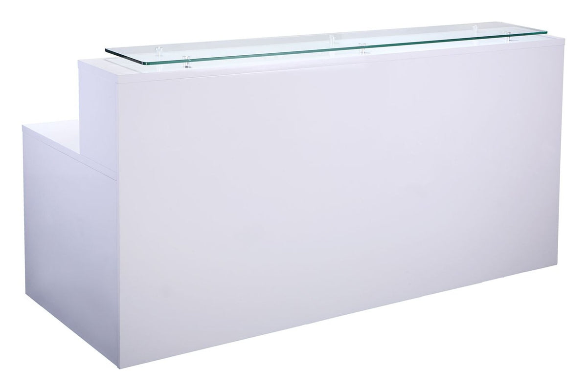 OFI White Gloss Reception Counter
