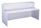 OFI White Gloss Reception Counter