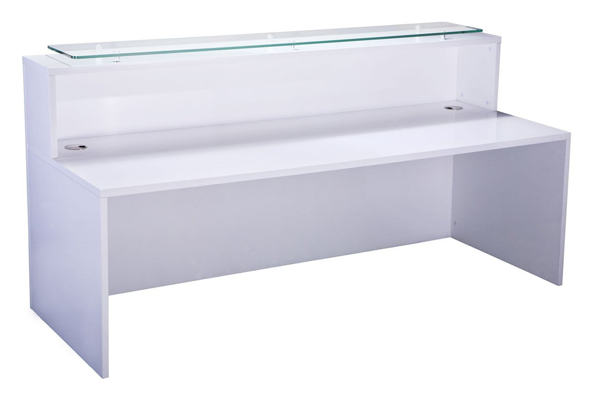OFI White Gloss Reception Counter