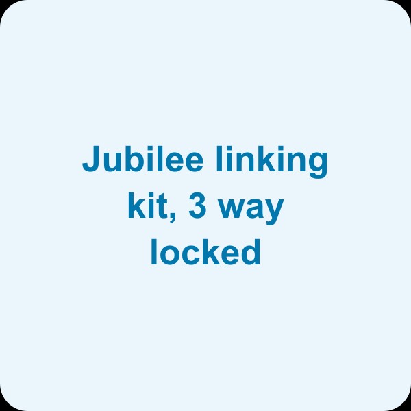 Jubilee linking kit, 3 way locked (pack of 2)