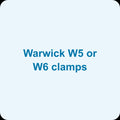 Warwick W5 or W6 clamps