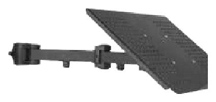 Option: Laptop tray on its own arm