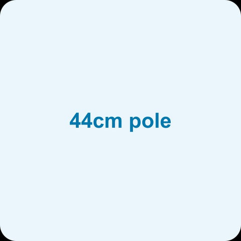 Option: 44cm pole (in place of the 20cm pole)