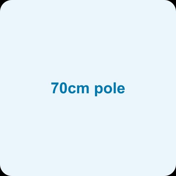 70cm pole
