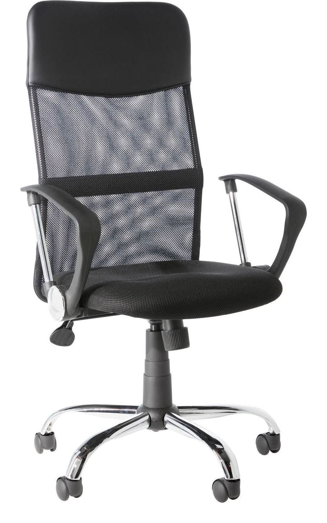 Orlando Mesh & Faux Leather Chair, view 4