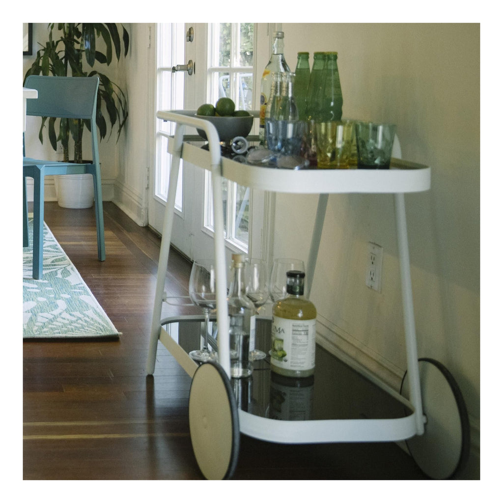 Outdoor Bar Cart Aluminum, view 10