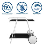 Outdoor Bar Cart Aluminum, view 8