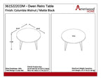 Owen Round Coffee Table, view 14