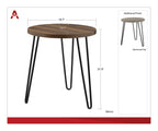 Owen Round End Table, view 8