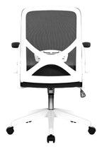 Oyster Mesh Chair with White Shell in black, view 4