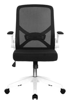 Oyster Mesh Chair with White Shell in black, view 5
