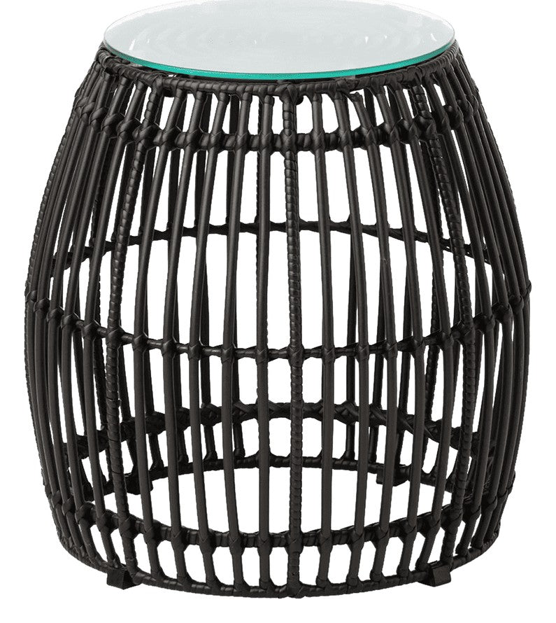 Palm Stacking Side Table in Black