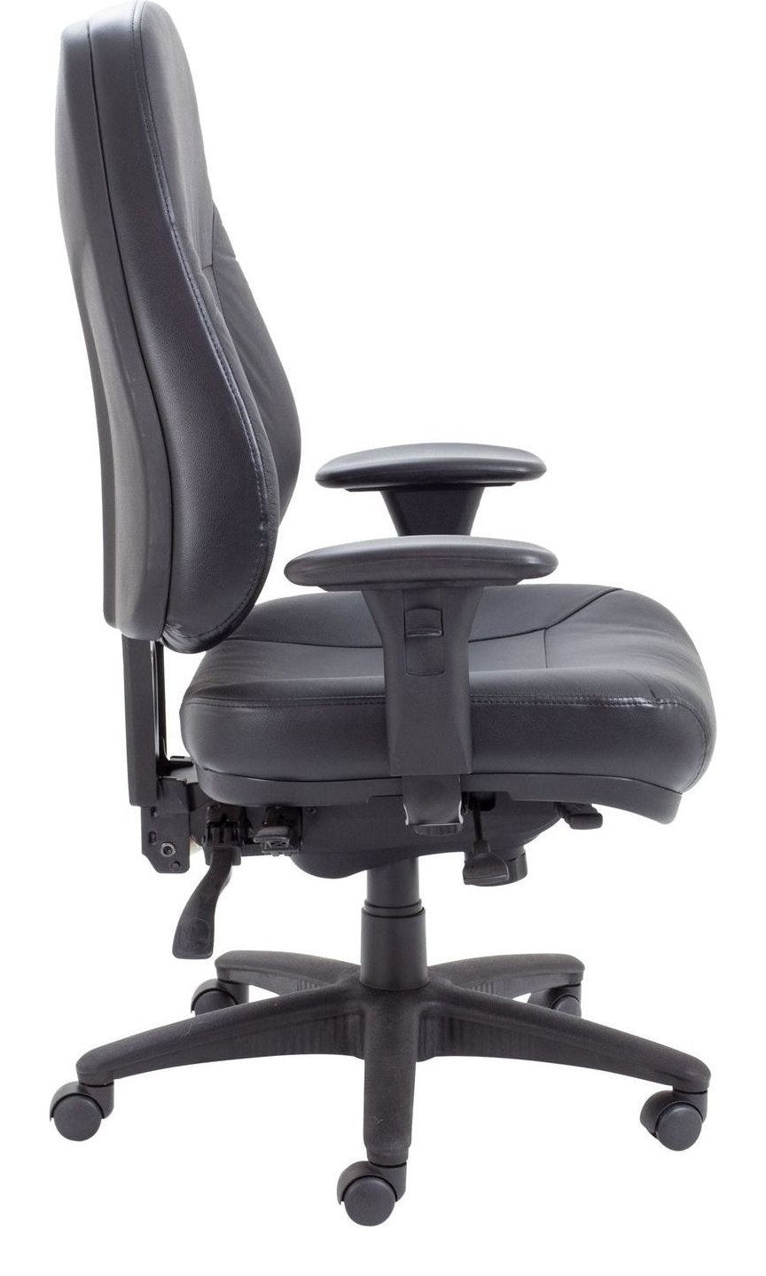 Panther Executive Leather Office Chair from the side