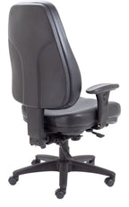 Panther Executive Leather Office Chair from the back at an angle