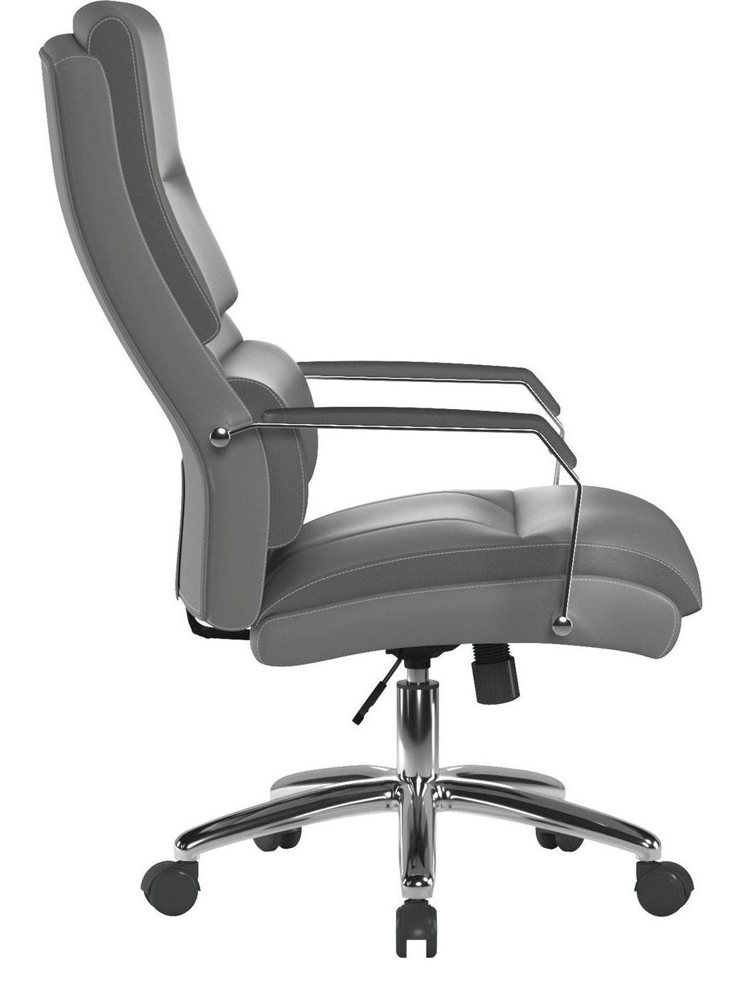 Patriot Mesh Manager Chair with Headrest in grey, view 2