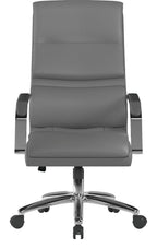 Patriot Mesh Manager Chair with Headrest in grey, view 3