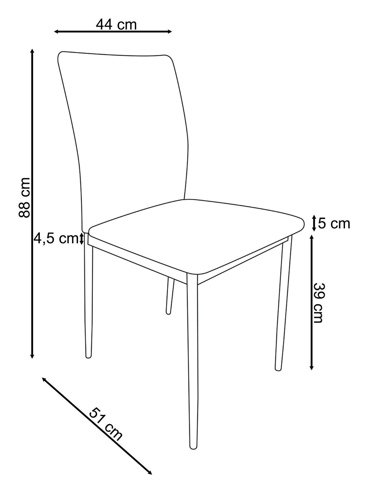 Pavia Dining Chair In Velvet (Pack Of 2), view 12