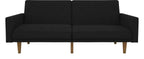 Paxson Sofa Bed With Wooden Feet Linen