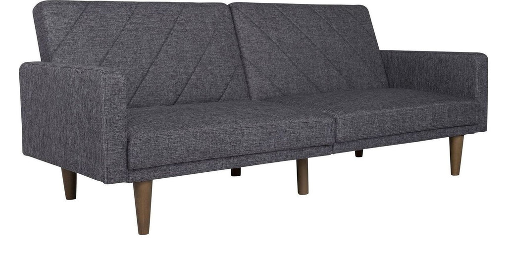 Paxson Sofa Bed With Wooden Feet Linen, view 11