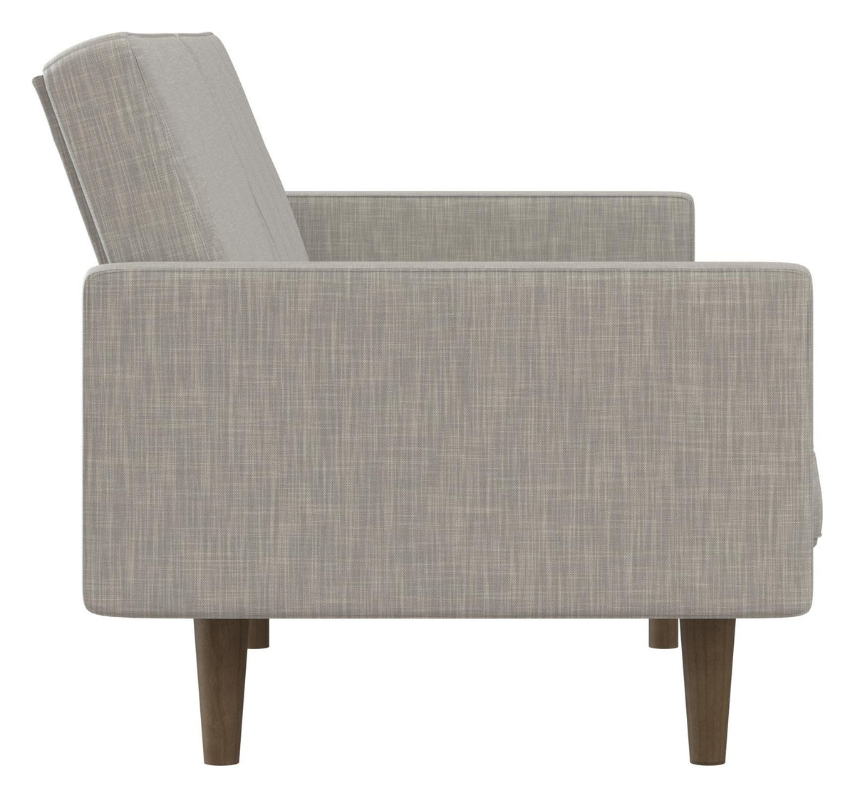 Paxson Sofa Bed With Wooden Feet Linen, view 18