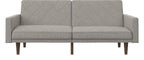 Paxson Sofa Bed With Wooden Feet Linen, view 3