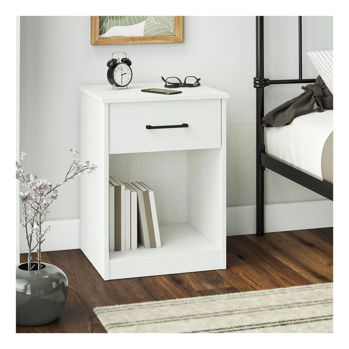 Pearce Nightstand 1 Drawer, view 2