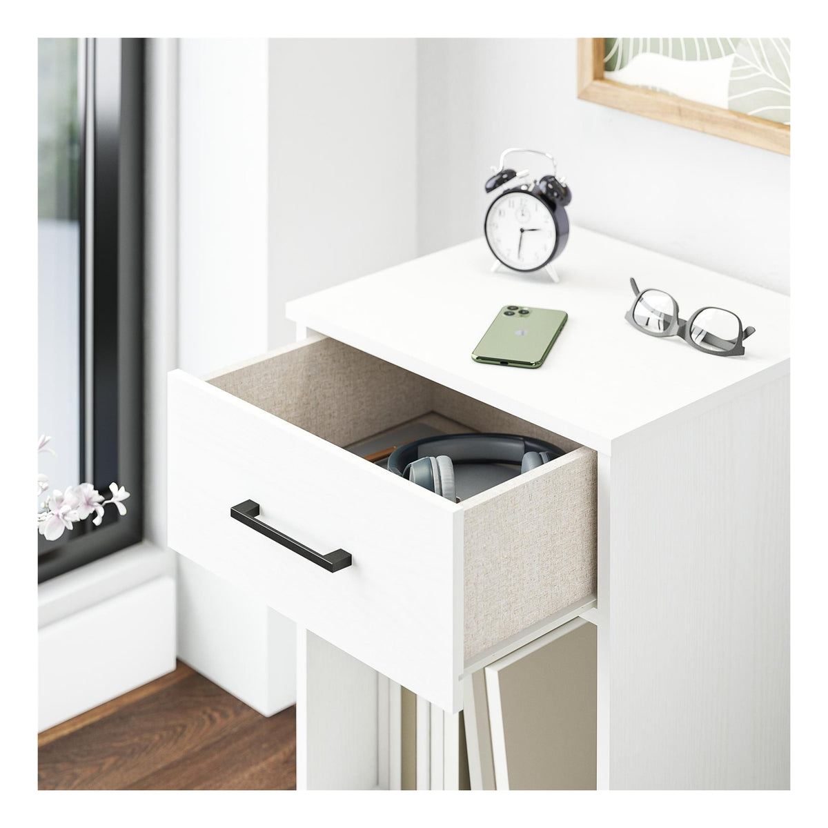 Pearce Nightstand 1 Drawer, view 5