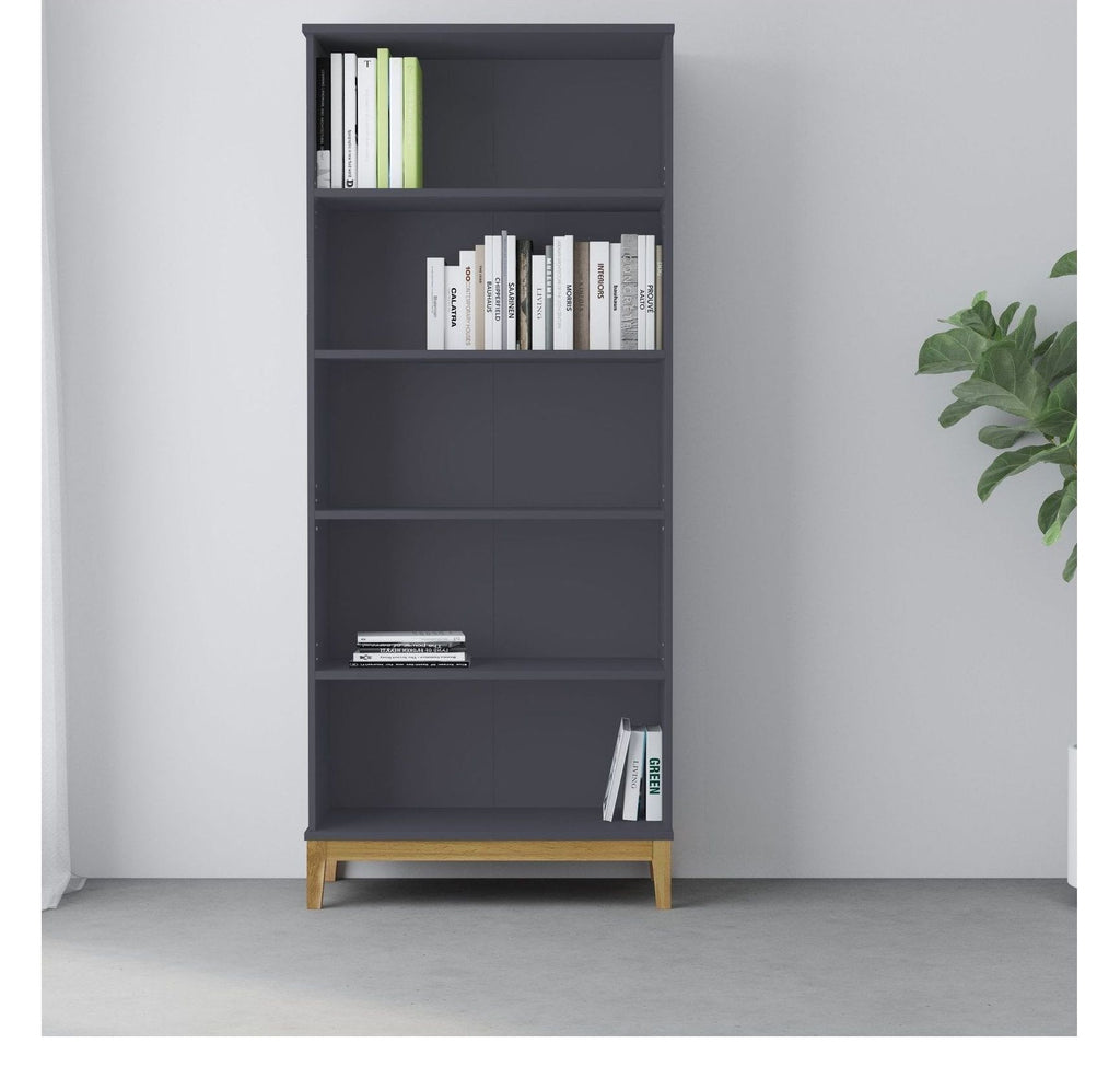 Pelle Bookcase 4 Shelf, view 8