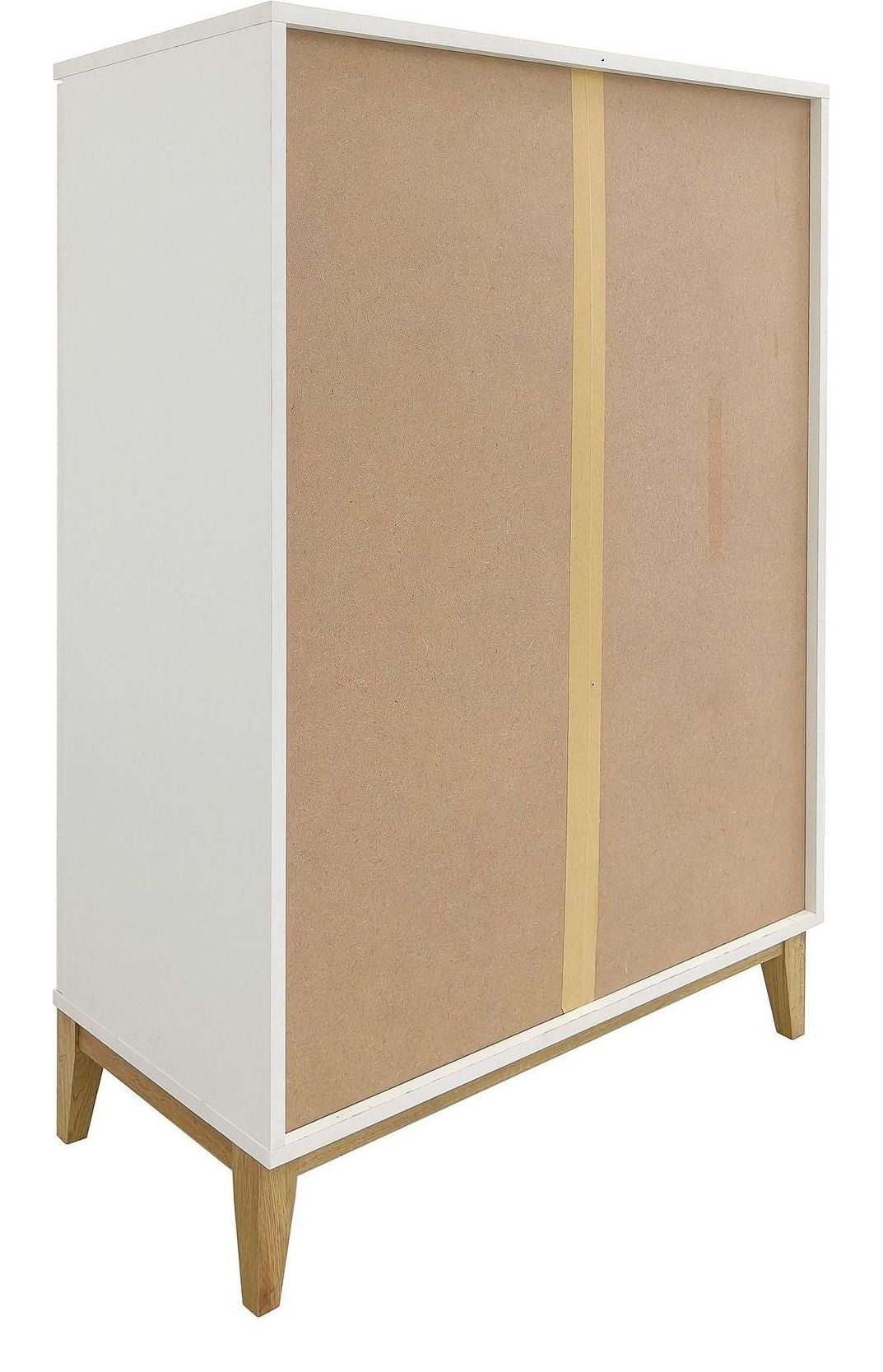 Pelle Highboard 1 Glass Door 2 Wood Door, view 17