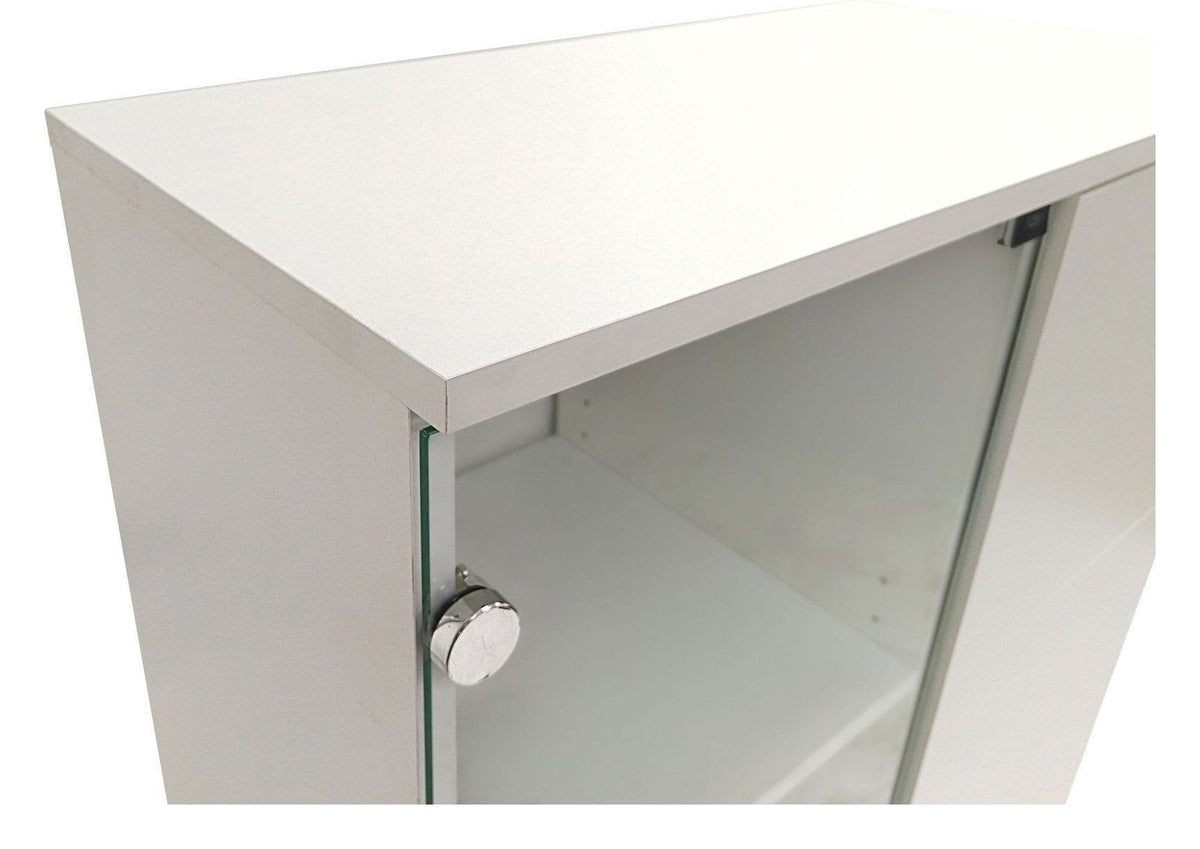 Pelle Highboard 1 Glass Door 2 Wood Door, view 18