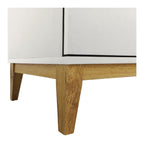 Pelle Highboard 1 Glass Door 2 Wood Door, view 19