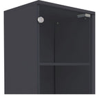 Pelle Highboard 1 Glass Door 2 Wood Door, view 8