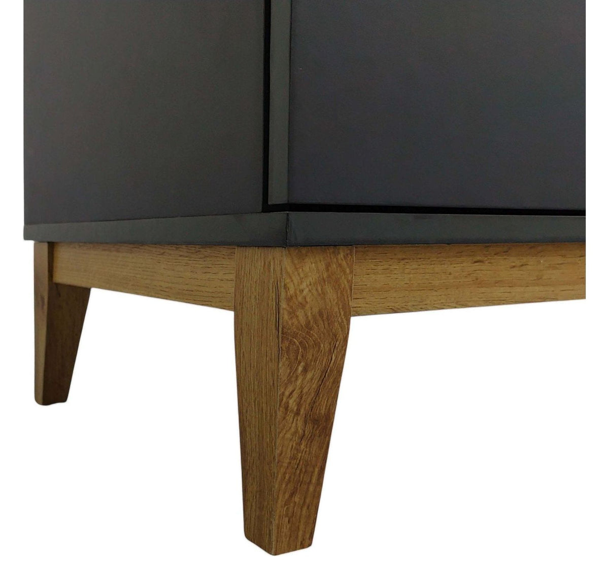 Pelle Highboard 1 Glass Door 2 Wood Door, view 9