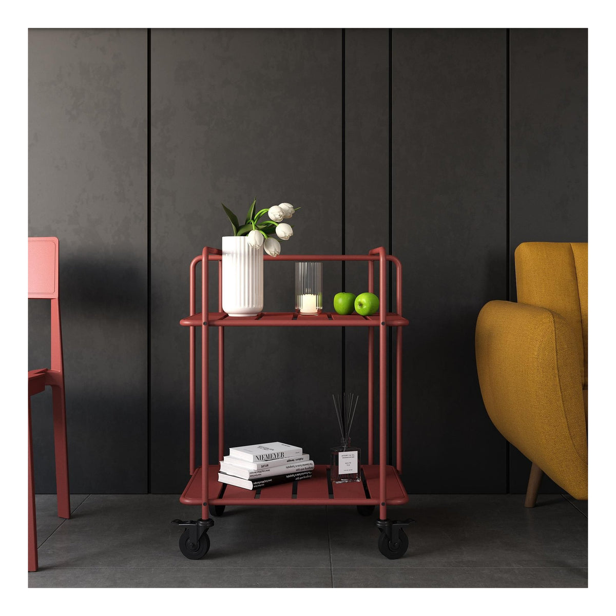Penelope Indoor/Outdoor Serving Cart, view 10