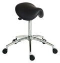 Perch Sit-Stand Saddle Stool in black