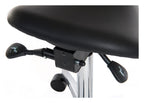 Perch Sit-Stand Saddle Stool in black, view 4
