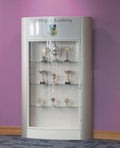Personalised Floor Standing Trophy Showcase, Floor Standing, 1200 x 2000 x 250 mm