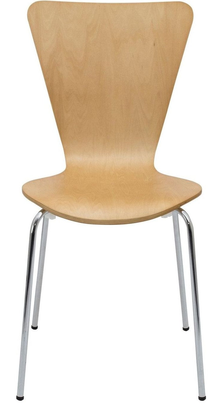 Picasso Chair Heavy Duty in beech from the front