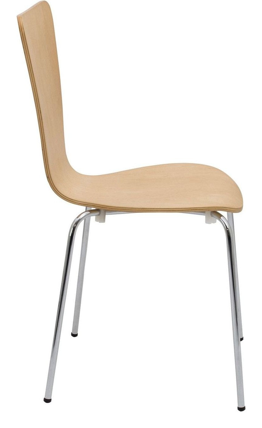 Picasso Chair Heavy Duty in beech from the side