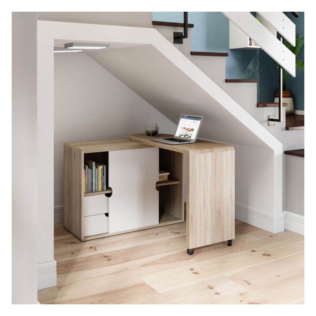 Pivot Cupboard Desk