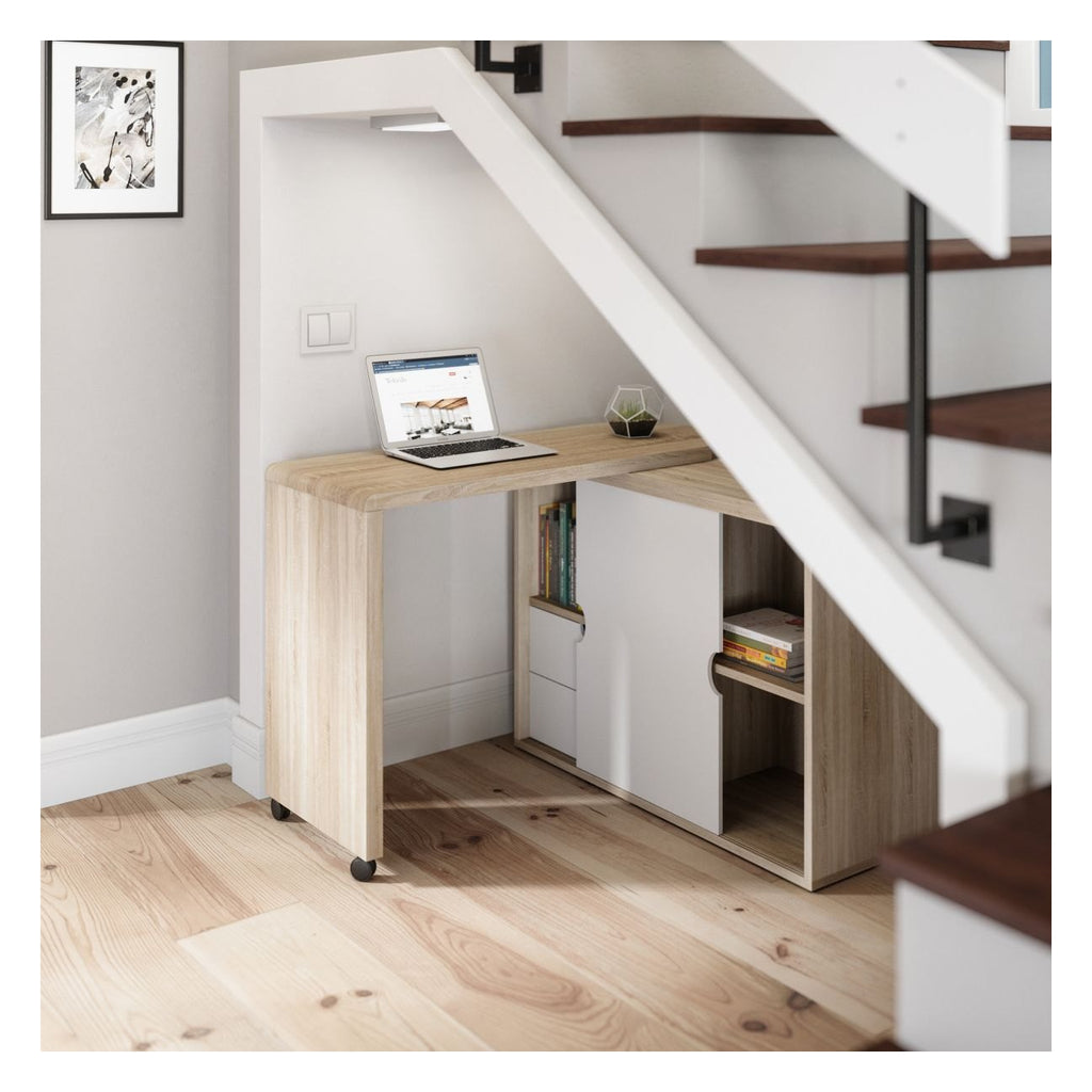 Pivot Cupboard Desk, view 2