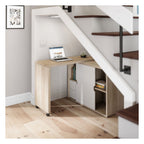 Pivot Cupboard Desk, view 2