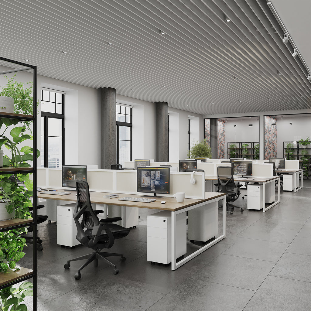 Pivot High Back Mesh Chair in an office